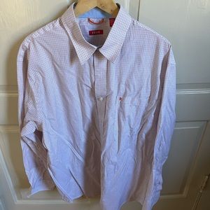 Izod XL button down casual dress shirt